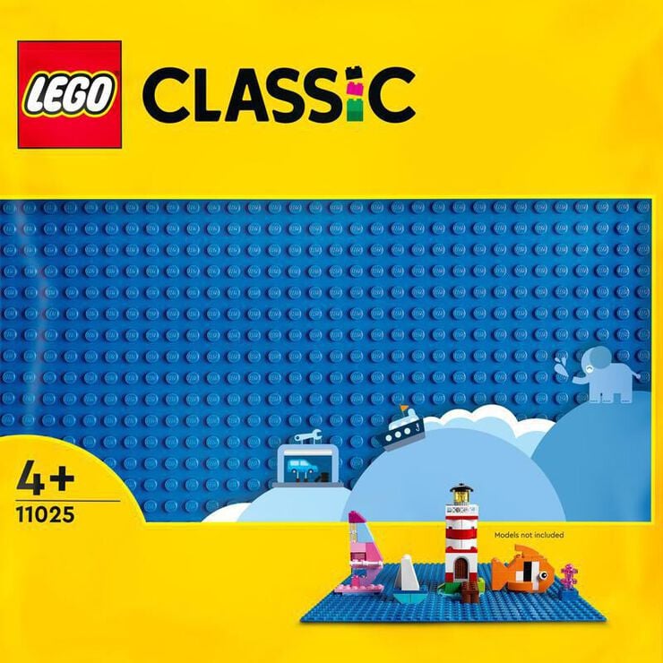 LEGO&reg; Classic base blau 2022 11025