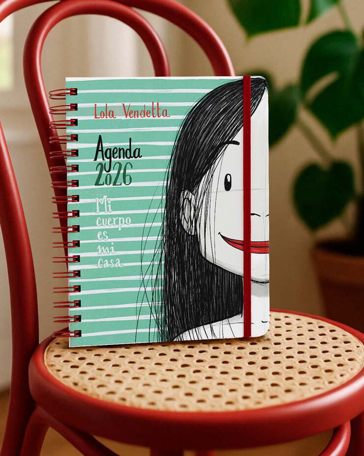 Agenda Lola Vendetta castellano sem/vista 2026