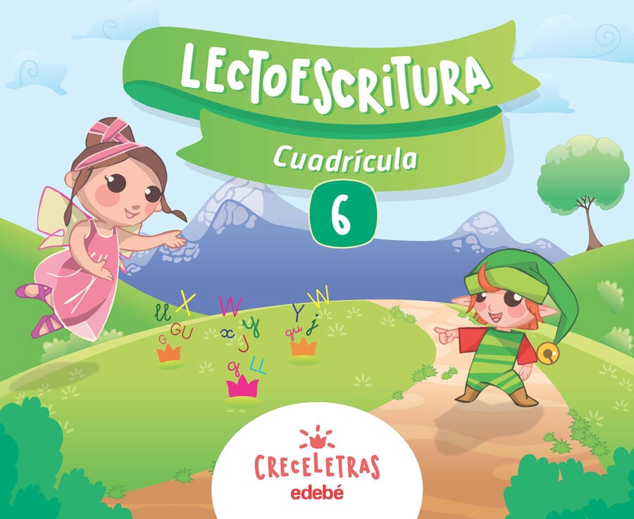 Creceletras. Lectoescriptura 6 Cuadr&iacute;cula