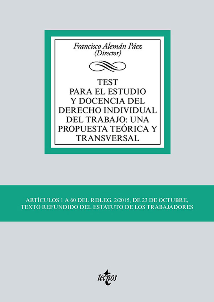 Test para el estudio y docencia del dere