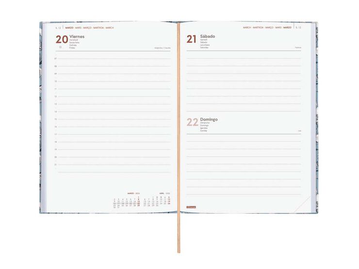 Agenda Finocam Berlín Y10 día/pág cas 2026 Cotton