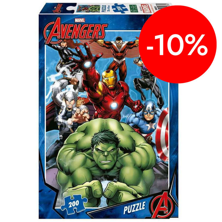 Puzle 200 piezas Avengers