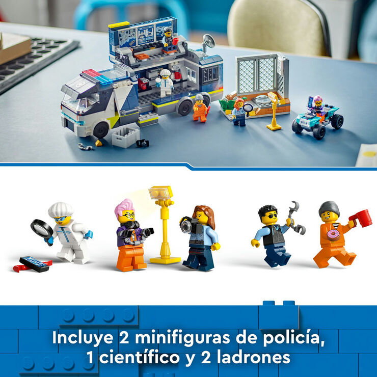 LEGO® City Laboratori de Criminologia Mòbil de la Policia 60418
