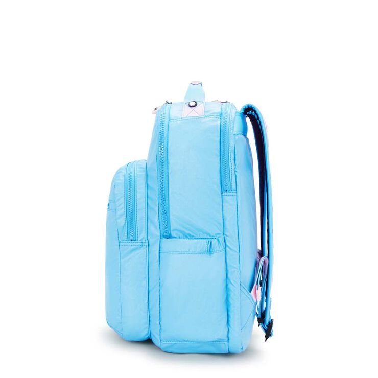 Motxilla Kipling Seoul Lap Sea Blue Met