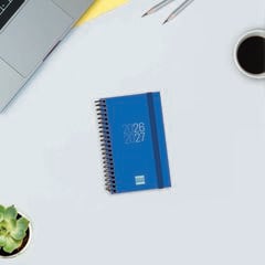 Agenda Escolar Finocam Esp.E3 Setm/Vista Castell&agrave; 2026-27 Blau