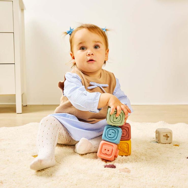 Cubos blandos apilables