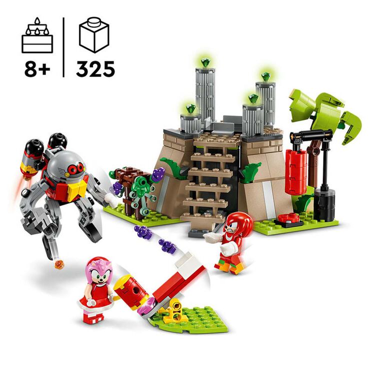 LEGO® Sonic Knuckles y el Santuario de la Master Emerald 76998