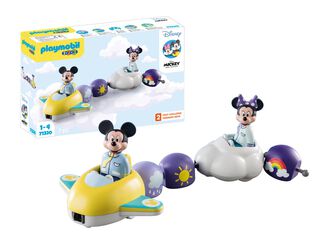 Playmobil 123 Mickey y Minnie Tren Nube 71320