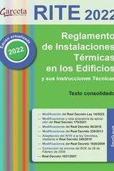 RITE 2022. Reglamento de Instalaciones T&eacute;rmicas en los edificios