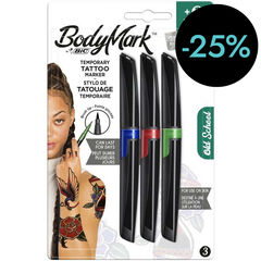 Marcadors Bic Tattoo Bodymark Old school