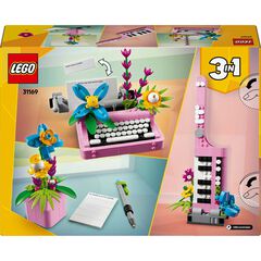 LEGO® LEGO Creator Máquina de Escribir con Flores 31169
