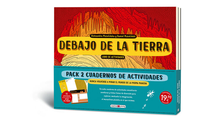 Pack de actividades. Debajo de la tierra, debajo del agua