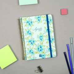 Agenda Finocam 16M Cloe E10 Sem/Vista Catal&aacute;n 2026-27 Azul