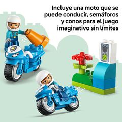 LEGO® DUPLO Town Moto de Policía Azul 10471