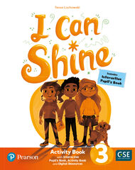 I Can Shine 3 Activity Book & Interactive Pupil´s Book-Activity Book andDigital Resources Access Code I Can Shine 3 Activity Book & Interactive Pupil´s Book-Activity Book andDigital Resources Access Code