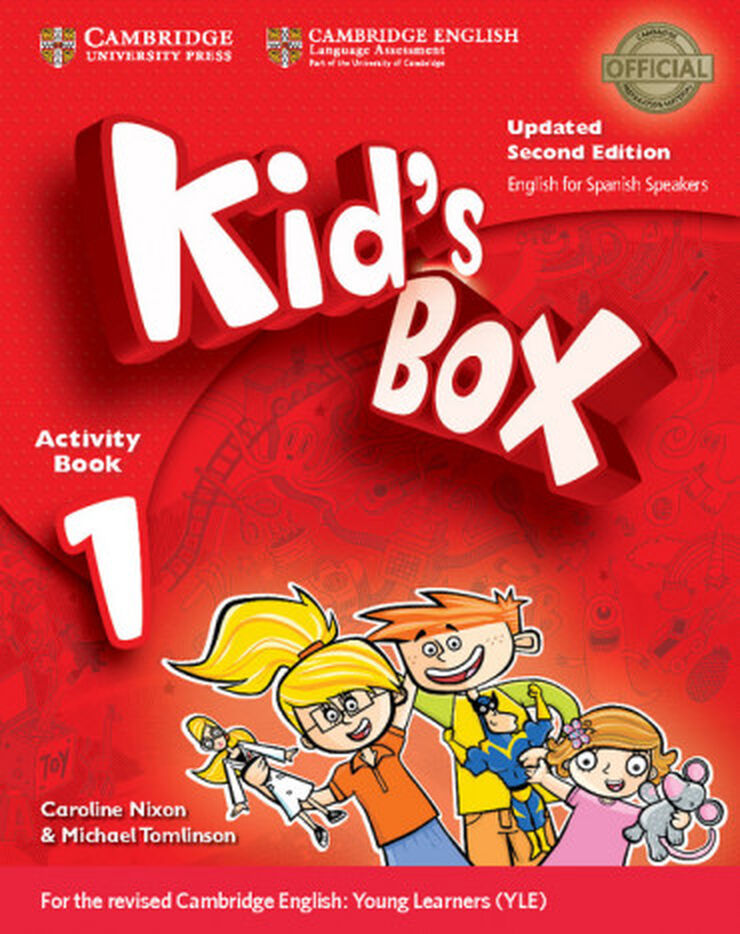 Kid'S Box Esp 2E 1 Activity Book+Onl+Cdr