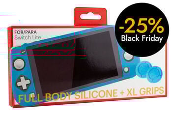 Switch Lite Funda Silicona + Grips