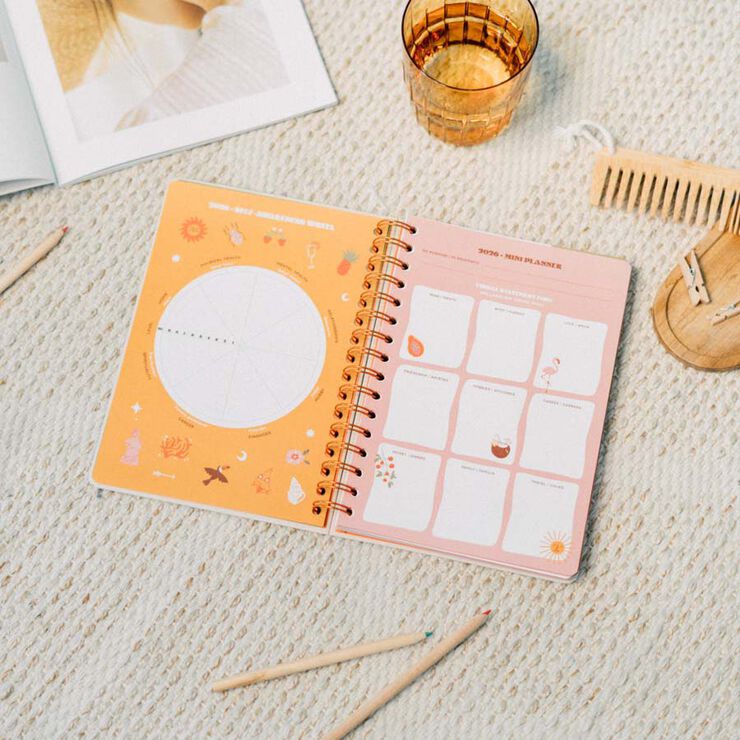 Agenda A5 sem/vista mult 2026 Tropical Treasure