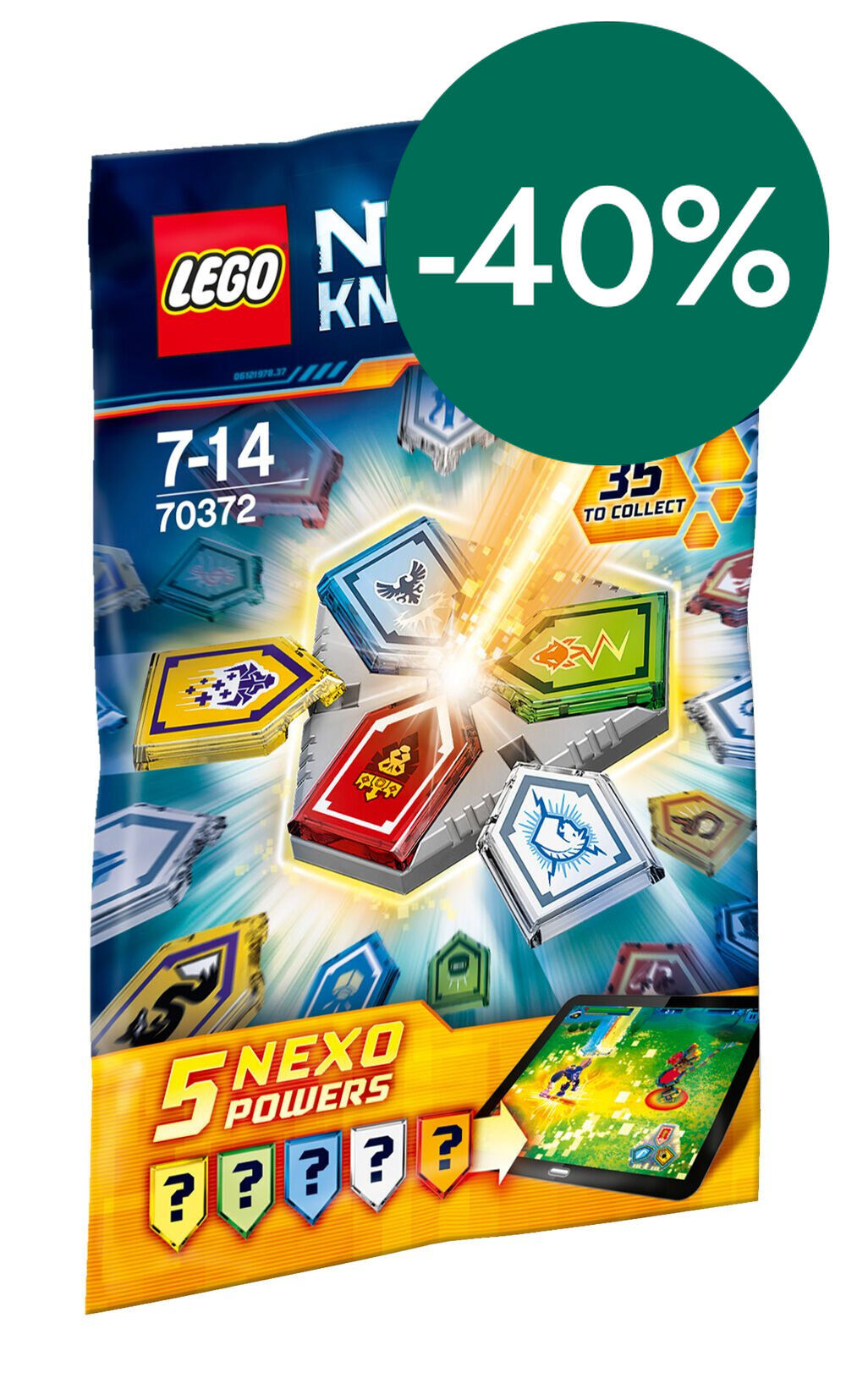 LEGO Nexo Knights Pack Poders Nexo 1 (70372)