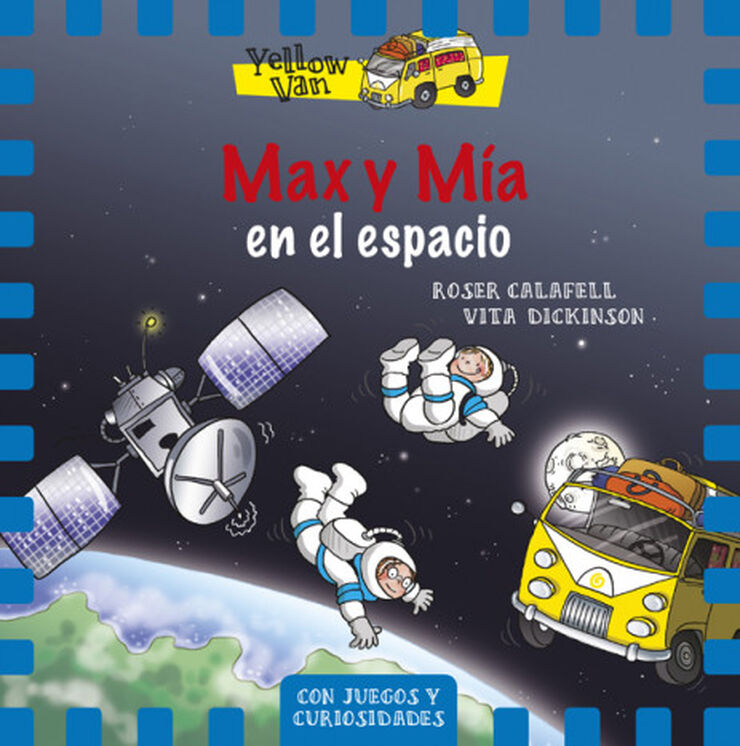 Max y Mia en el espacio