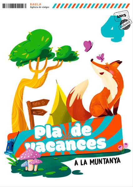 Pla de vacances A la muntanya 4 anys Infantil