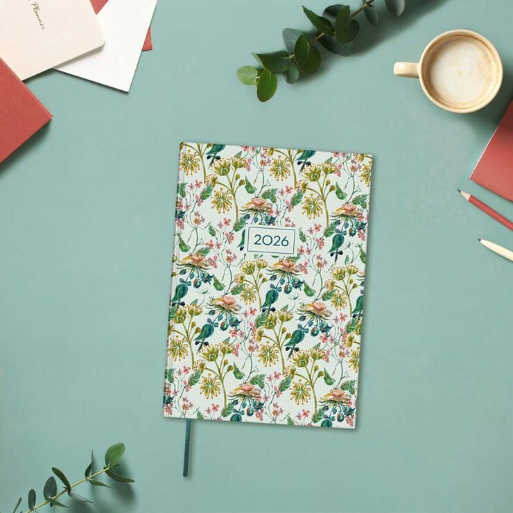 Agenda Finocam Porto DS Y10 sem/vista vertical cas 2026 Botanic