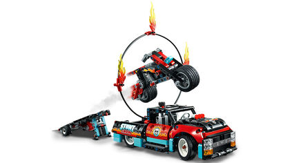 LEGO Technic  Espectacle Acrobàtic: Camió i Moto (42106)