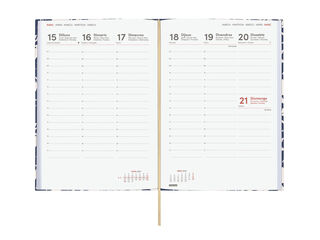 Agenda Finocam Berlin Semana Vista Vertical 2027 Catal&aacute;n Blanco