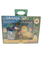 La granja. Libro y cubos de juego multisensorial La granja. Libro y cubos de juego multisensorial