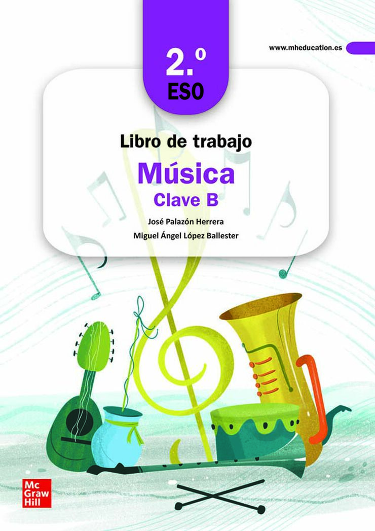 Música Clave B 2 Eso. C.Valencia. Castellano. Libro De Trabajo. Edición Lomloe