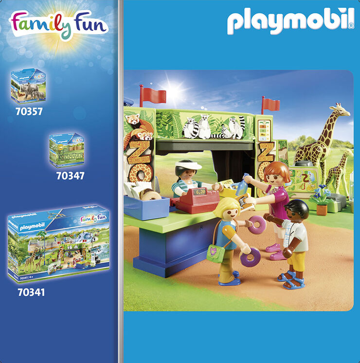 Playmobil Family Fun Hipopótamo con Bebé (70354)
