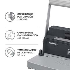 Enquadernadora espiral Fellowes Metal 50R