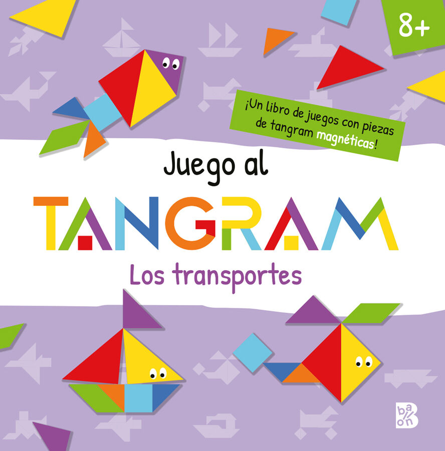 Juego al tangram - Los transportes