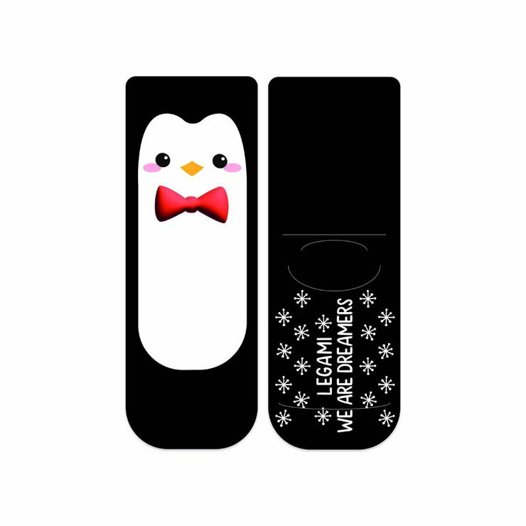 Mitjons antilliscants infantil Legami Pingüí