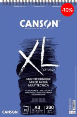 Bloc Canson XL A3 Media 300g 30 fulls