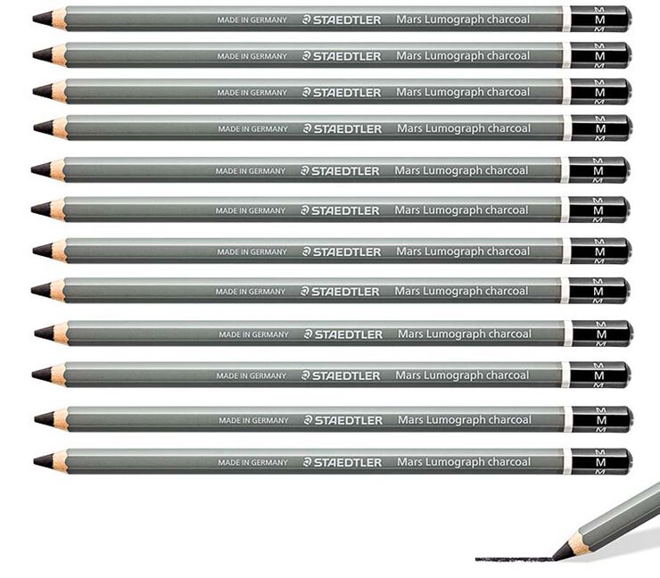 Llapis Staedtler Graphite Mars Lumograph M 12u