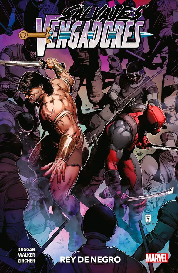 Salvajes Vengadores 4.  Rey de Negro