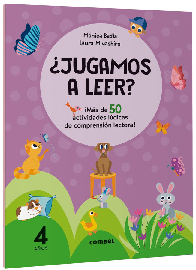 &iquest;Jugamos a leer? &iexcl;M&aacute;s de 50 actividades l&uacute;dicas de comprensi&oacute;n lectora! 4 a&ntilde;os