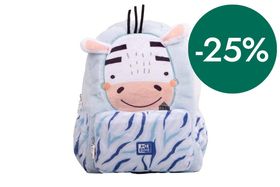 Motxilla infantil Zebra Oxford