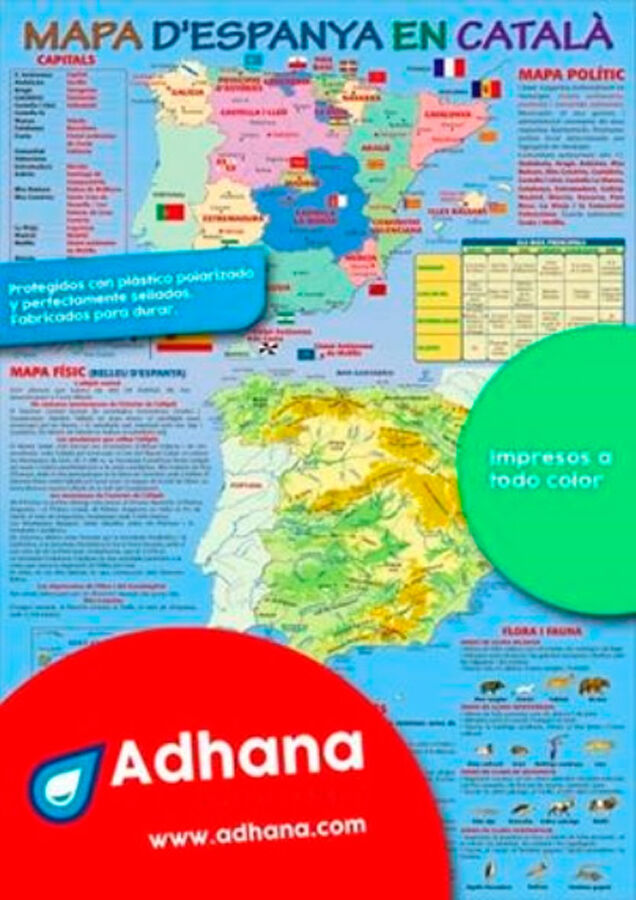 ADHAC 35x50 Mapa Espanya