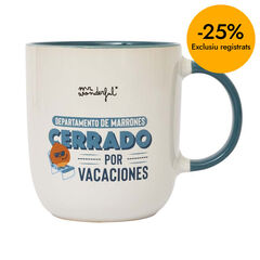 Taza Mr.Wonderful Departamento de marrones