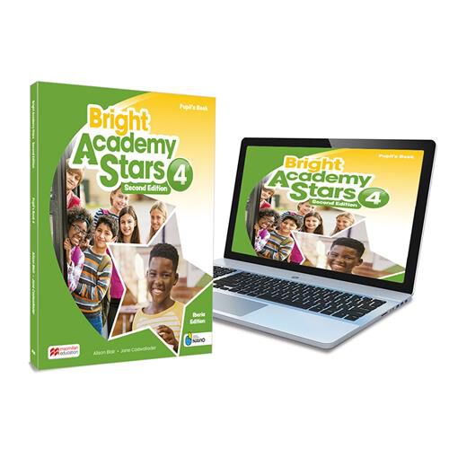 Bright Academy Stars 4 Pupil'S Book:Libro De Texto De Ingl&eacute;s Impreso Con Acceso A La Versi&oacute;n Digital