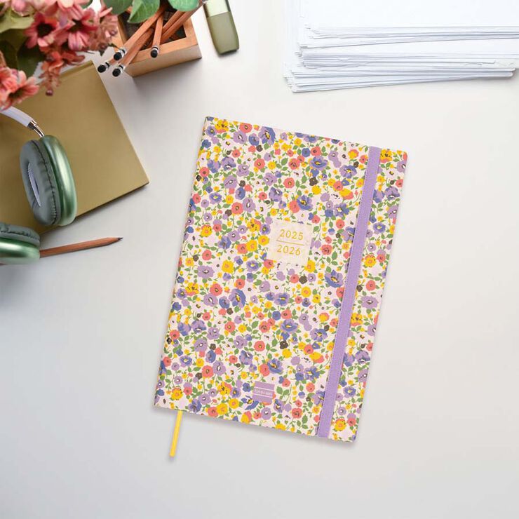 Agenda Finocam 18 meses Mara Y10 sem/vista vertical mult 2025-26 girl