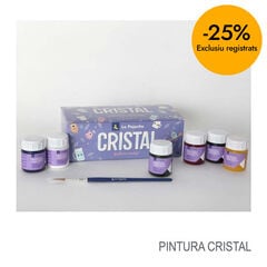 Kit Pintura para cristal La Pajarita 6 colores