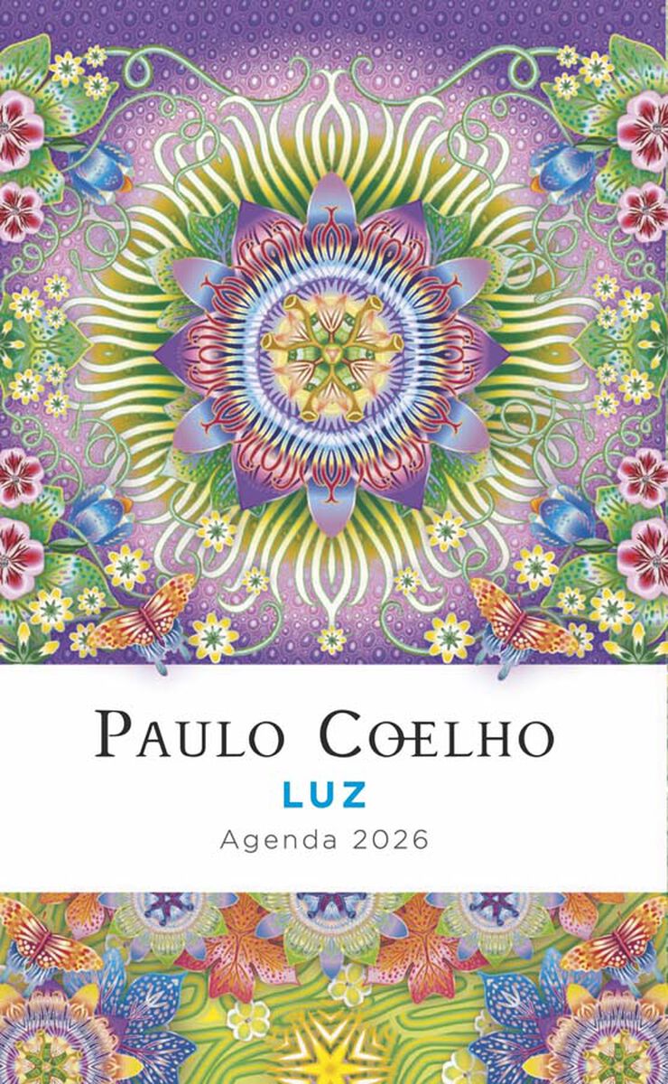 Agenda Paulo Coelho Luz sem/vista 2026 castellano