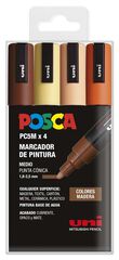 Estuche Rotuladores Posa PC-5M 1,8-2,5mm Madera 4 colores