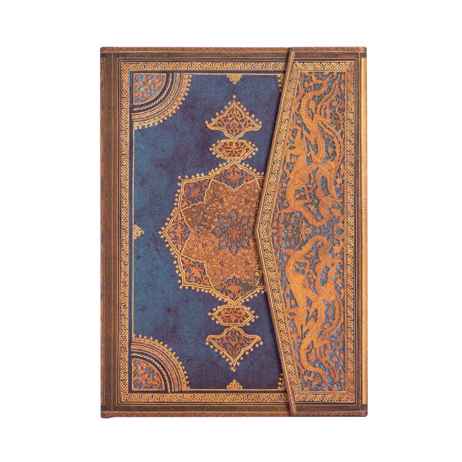 Libreta Paperblanks midi Safavid &iacute;ndigo
