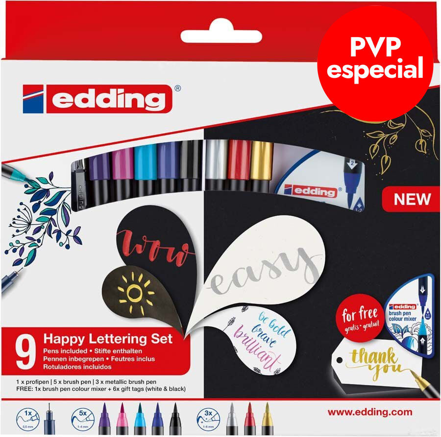 Set Happy Lettering Canson