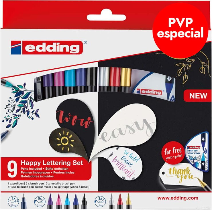 Set Happy Lettering Canson