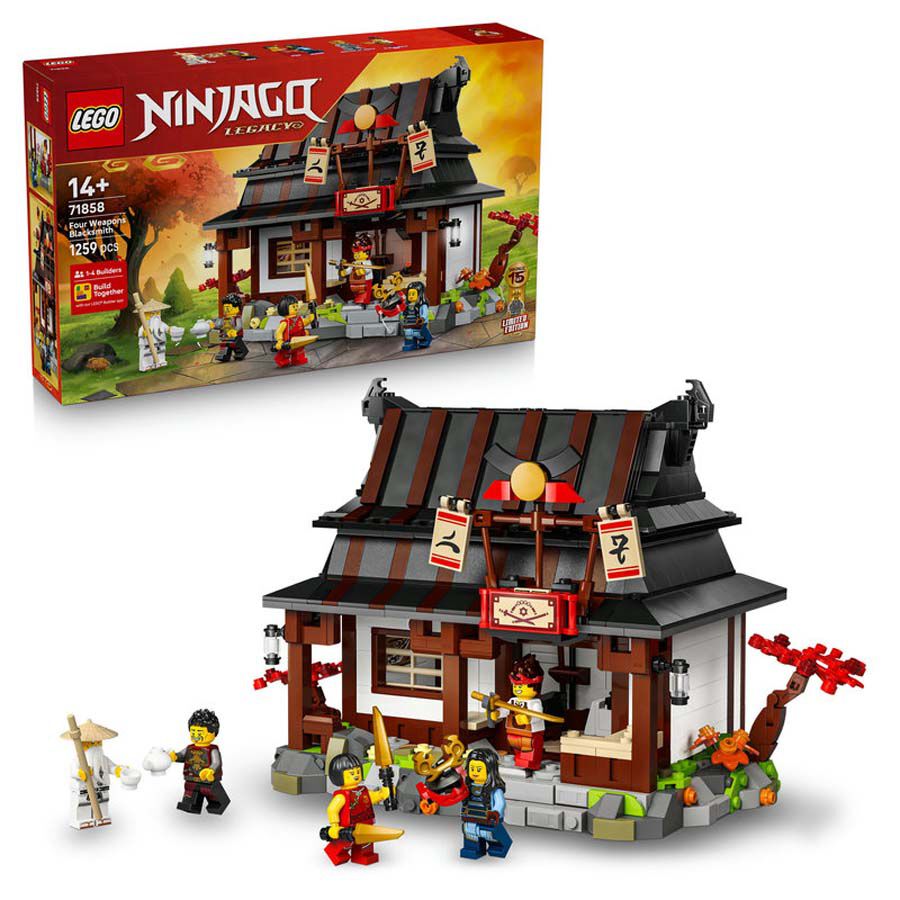 LEGO&reg; Ninjago Herrer&iacute;a Cuatro Armas: 15 Aniversario 71858